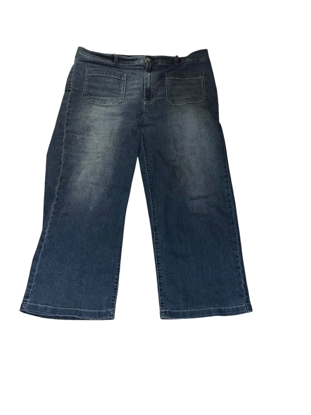 Jessica Simpson wide leg 4 patch pocket jeans 18w